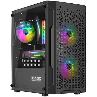 Obudowa LOGIC Aramis ARGB Mini Czarny