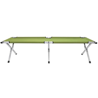 Łóżko turystyczne ENERO CAMP Składane z pokrowcem 1048864 Zielony