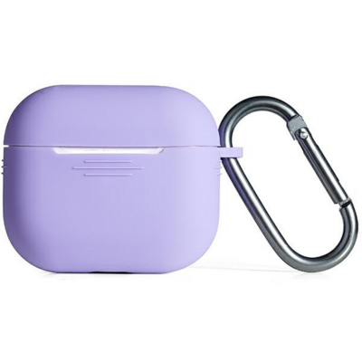 Etui na słuchawki BELINE Silicone do Apple AirPods 3 Fioletowy