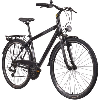 Rower trekkingowy INDIANA X-Road 1.0 M23 28 cali męski Czarny