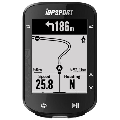 Nawigacja rowerowa IGPSPORT GPS BSC200 Podświetlany