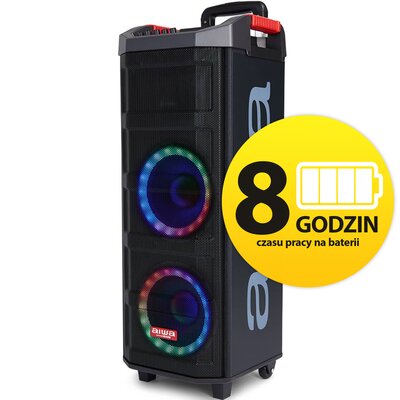 Power audio AIWA KBTUS-608 Mikrofon Karaoke