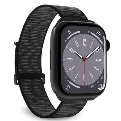 Pasek PURO Nylon Sport do Apple Watch do koperty 38/40/41/42mm Czarny
