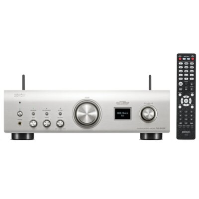 ZESTAW STEREO DENON PMA-900HNE (SREBRNY) + KOLUMNY GŁOŚNIKOWE DALI OBERON 5 (JASNE DREWNO)