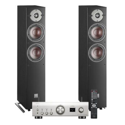 ZESTAW STEREO DENON PMA-900HNE (SREBRNY) + KOLUMNY GŁOŚNIKOWE DALI OBERON 5 (CZARNE)