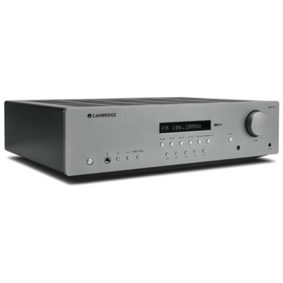 Zestaw stereo CAMBRIDGE AUDIO AXR100 + Kolumny głośnikowe DALI OBERON 7 (Jasne drewno)