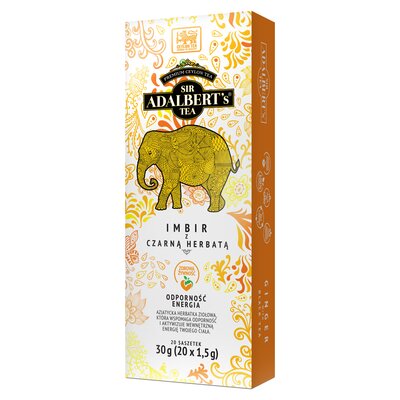 Herbata ADALBERTS Ginger Tea (20 sztuk)
