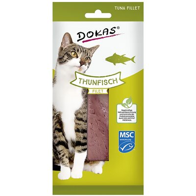 Przysmak dla kota DOKAS Filet z Tuńczyka 22 g
