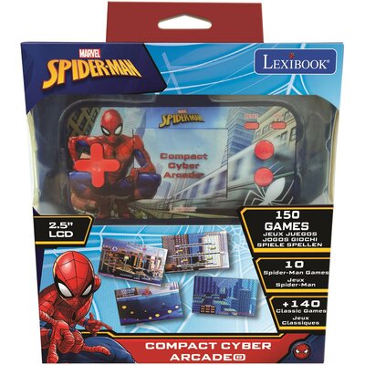 Zdjęcia - Zabawka edukacyjna Lexibook Zabawka konsola przenośna  Spider Man Compact Cyber Arcade JL2367S 