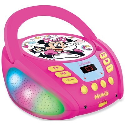 Radioodtwarzacz LEXIBOOK Disney Minnie RCD109MN Bluetooth Różowy