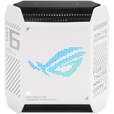 Router ASUS ROG Rapture GT6 2.4 / 5 GHz (TriBand), Wi-Fi Mesh Biały