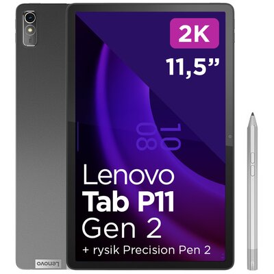 Tablet LENOVO Tab P11 2 gen. TB350FU 11.5" 6/128 GB Wi-Fi Szary + Rysik