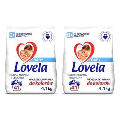 Proszek do prania LOVELA Baby Kolor 2 x 4.1 kg