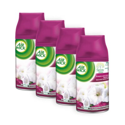 Wkłady do odświeżacza powietrza AIR WICK Freshmatic Księżycowa Lilia Otulona Satyną (4 szt.)