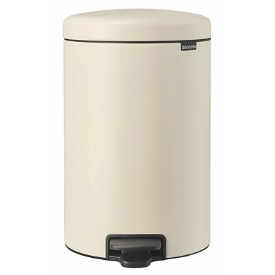Kosz na śmieci z pedałem BRABANTIA 149948 NewIcon nie przepuszcza zapachów, łatwy w czyszczeniu 20L Beżowy
