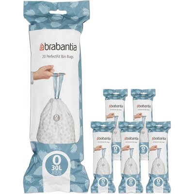 Worki na śmieci BRABANTIA 30L (120 sztuk) Niebieski