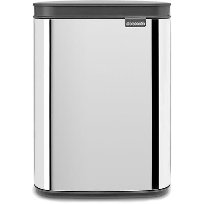 Kosz na śmieci BRABANTIA 222481 - Bo Waste Bin - 4 l - Stal nierdzewna połysk