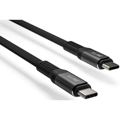 Zdjęcia - Kabel X-Line  USB-C - USB-C XLINE 100W 2 m UC12KC-CC 