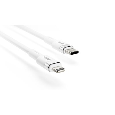 Фото - Кабель X-Line Kabel USB-C - Lightning XLINE 30W 3m Biały UC03WSC-CL 