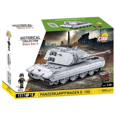 Klocki plastikowe COBI Historical Collection World War II Panzerkampfwagen E-100 COBI-2572