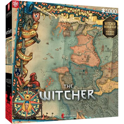 Puzzle CENEGA Gaming Puzzle Wiedźmin 3 The Northern Kingdom (1000 elementów)