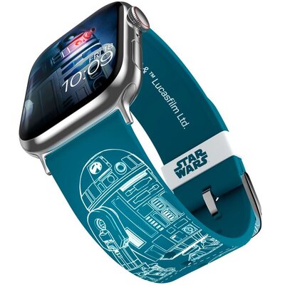 Zdjęcia - Pasek do smartwatcha / smartbanda Fox Pasek MOBY  Star Wars R2D2 Blueprints do Apple Watch (38/40/41/42/44/45 