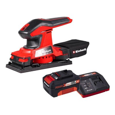 Szlifierka oscylacyjna EINHELL TC-OS 18/187 + Akumulator EINHELL PXC 4512042 4Ah 18V + Ładowarka