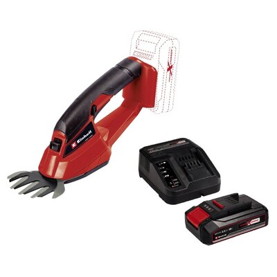 Nożyce do trawy EINHELL GE-CG 18/1 LI 3410382 akumulatorowe + Akumulator EINHELL 4512097 2.5 Ah 18V + Ładowarka