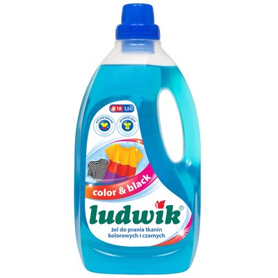 Żel do prania LUDWIK Color & Black 1500 ml