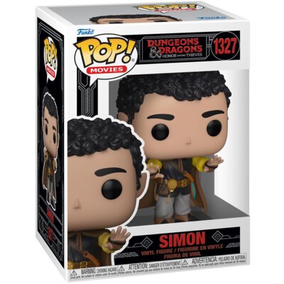 Funko Filmy: Dungeons & Dragons - Simon - D&D - kolekcjonerska figurka winylowa - pomysł na prezent - oficjalne produkty - zabawki dla dzieci I dorosłych - Fani gier wideo