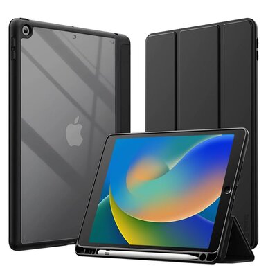 Etui na iPad CRONG PrimeFolio Czarno-przezroczysty