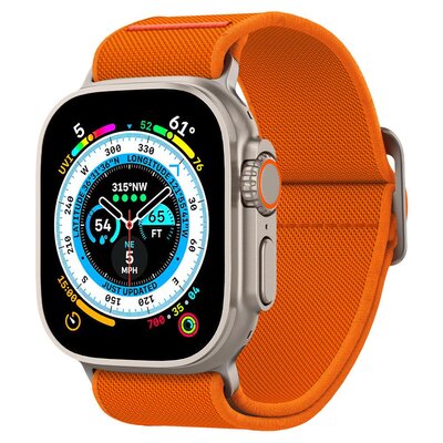 Pasek SPIGEN Fit Lite Ultra do Apple Watch 6/7/8/9/10/SE/Ultra 1/2 (44/45/46/49mm) Pomarańczowy