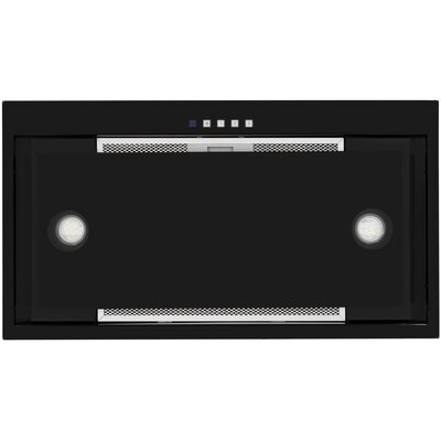 Okap AKPO WK-10 Neva Glass 60 Czarny/czarne szkło 555m3/h 67dB klasa A