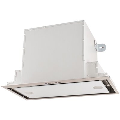 Okap AKPO WK-10 Neva Glass 60 Inox/białe szkło 555m3/h 67dB klasa C