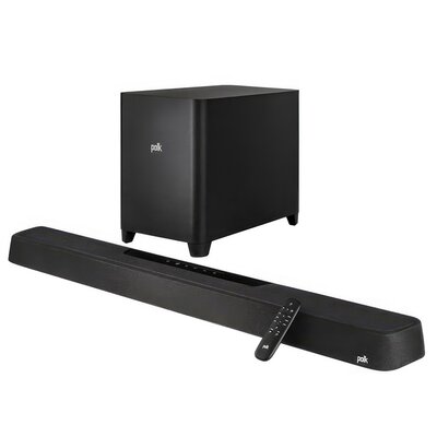 Soundbar POLK AUDIO Magnifi Max AX Czarny 5.1.2-kanałowy, Bezprzewodowy Subwoofer,4K,HDMI eARC,Dolby Atmos,BT,AirPlay2
