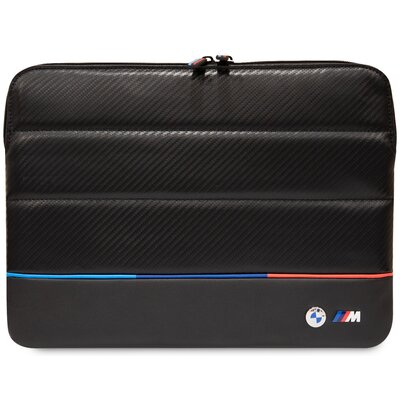 Etui na laptopa BMW Sleeve Carbon Tricolor 14 cali Czarny
