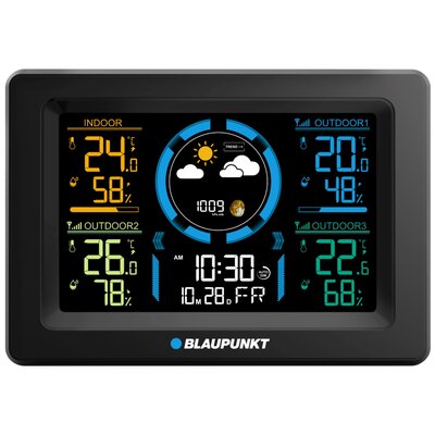 Stacja pogody BLAUPUNKT WS40BK Czarny