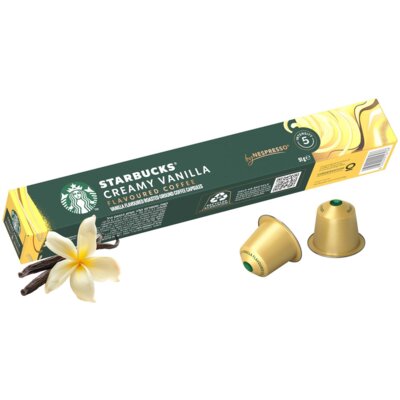Kapsułki STARBUCKS Creamy Vanilla do ekspresu Nespresso