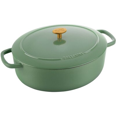 Garnek żeliwny BALLARINI Bellamonte Zielony 31 cm