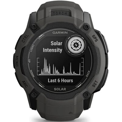 Smartwatch GARMIN Instinct 2X Solar Grafitowy