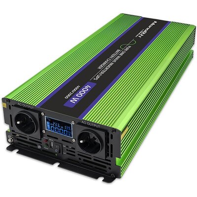Przetwornica QOLTEC Monolith 12V na 230V 2000W/4000W Czysta sinusoida