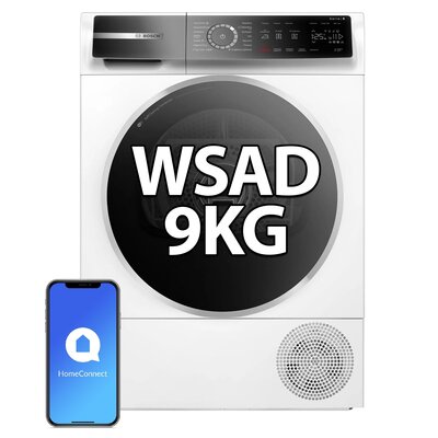 Suszarka BOSCH WQB245ASPL sterowanie przez aplikacje HomeConnect
