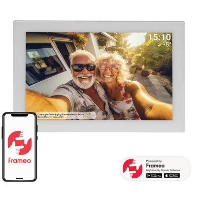 Ramka cyfrowa DENVER Frameo PFF-1037W Biały