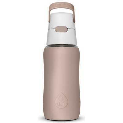 Butelka filtrująca DAFI Solid SiliconeFit 500 ml Beżowy