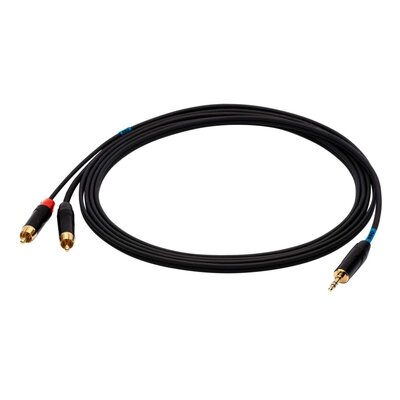 Kabel SSQ MIJRCA1 TRS 3.5 mm - 2 x RCA 1 m