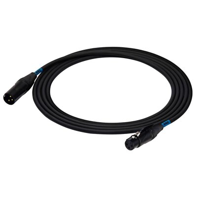 Kabel SSQ DMX3 XLR męski - XLR żeński Oświetleniowy 3 m