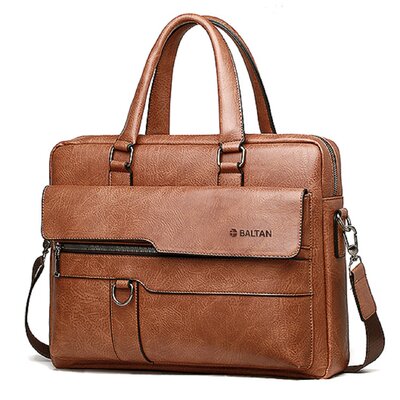 Torba na laptopa BALTAN Classic 15.6 cali Brązowy
