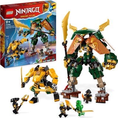 LEGO 71794 NINJAGO Drużyna mechów ninja Lloyda i Arina