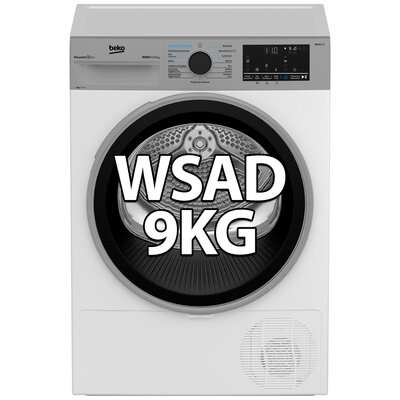 Suszarka BEKO B5T69243WSPB BPRO500 9kg Srebrny panel IronFinish