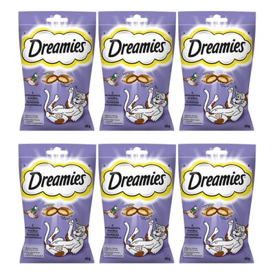 Przysmak dla kota DREAMIES Kaczka 6 x 60 g